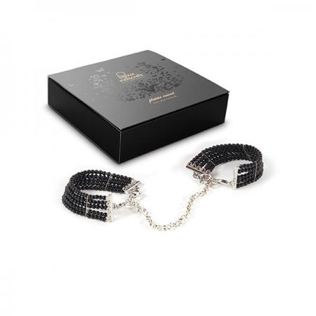 Menottes Bracelets Plaisir Nacré Noir